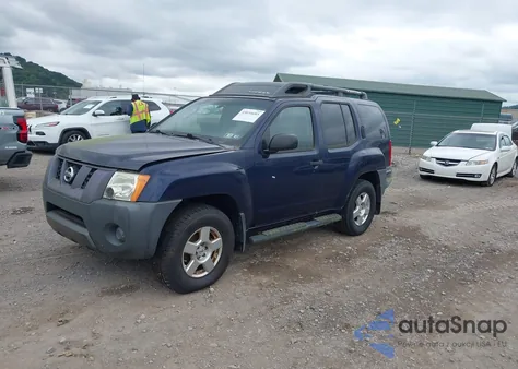 2008 Nissan Xterra S z USA, uszkodzony, nr VIN 5N1AN08W38C512999